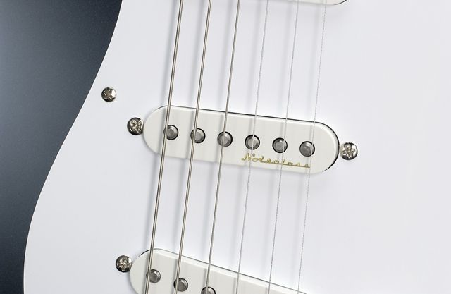 blank The EC Signature features Fender Vintage Noiseless Pickups.